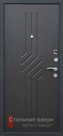 Дверь входная на дачу уличная MD-352 — вид изнутри